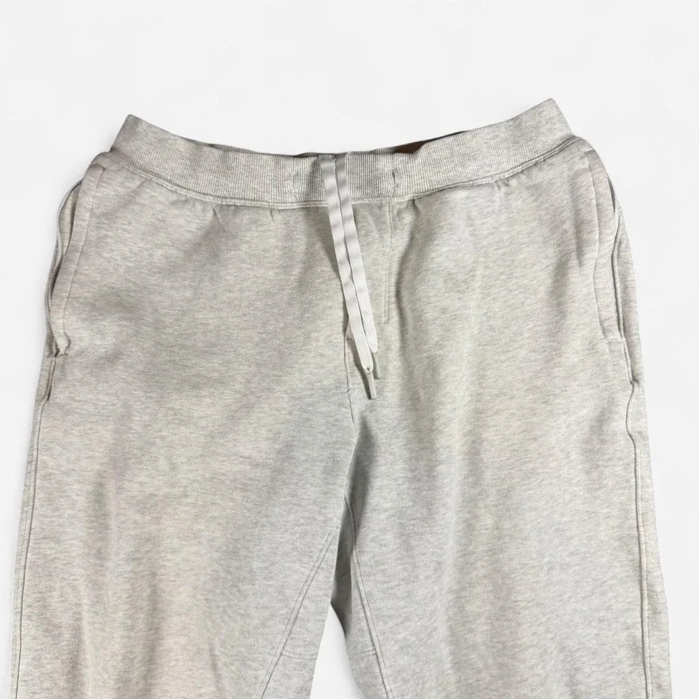 Lululemon Heather Grey City Sweat Joggers Men's Size M Stretch Active